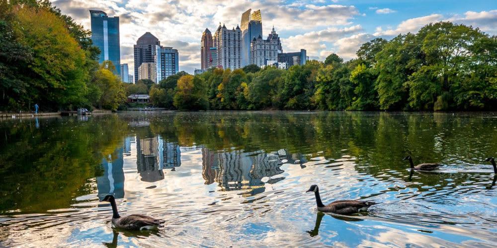 Impressive Mid-Downtown Residence Heart Of Peidmont Park Atlanta Buitenkant foto